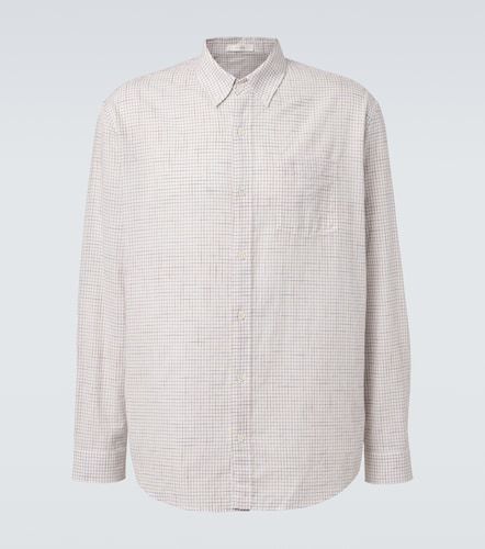 Chemise Pompeo en chambray à carreaux - The Row - Modalova