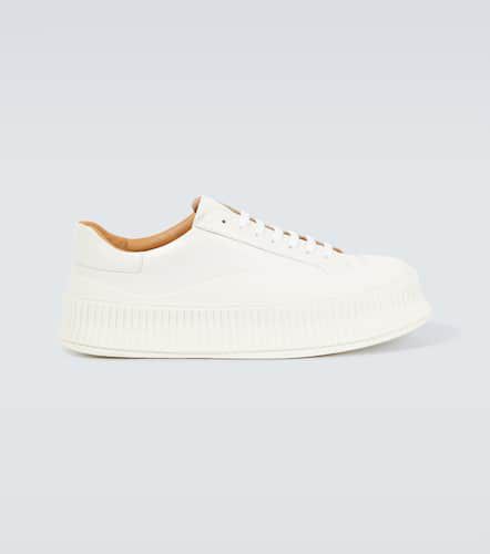 Baskets à plateforme en cuir - Jil Sander - Modalova