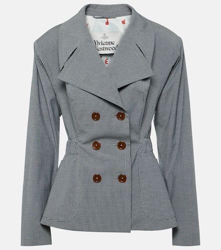 Veste en coton à carreaux - Vivienne Westwood - Modalova
