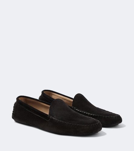 Chaussures slip-on Lucca en daim - The Row - Modalova