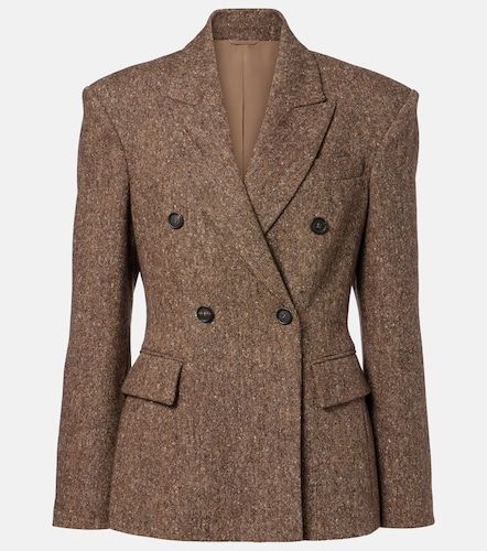 Veste en laine mélangée - Brunello Cucinelli - Modalova