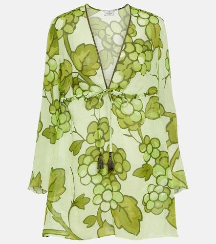 Etro Tunique imprimée en ramie - Etro - Modalova