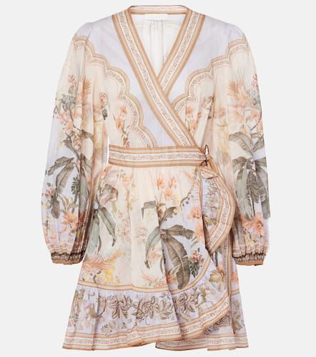 Robe Wylie imprimée en coton - Zimmermann - Modalova