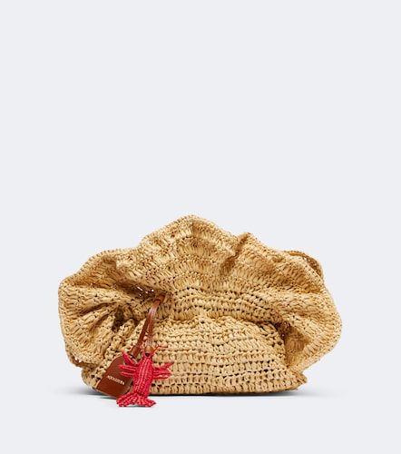 Pochette Paradise en raphia - Aquazzura - Modalova