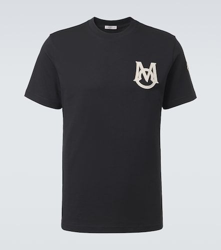 Moncler T-shirt en coton à logo - Moncler - Modalova