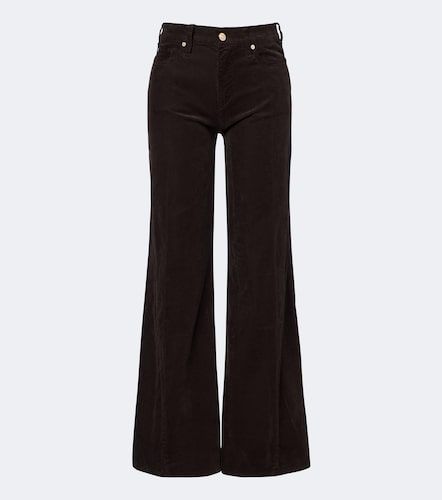 Pantalon évasé Lotta en coton mélangé - 7 For All Mankind - Modalova