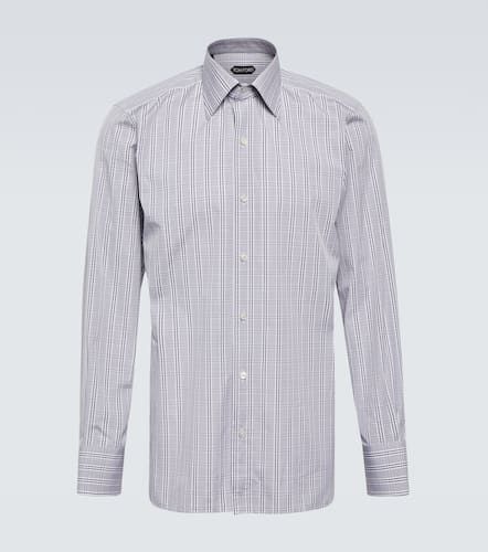 Chemise en coton à carreaux - Tom Ford - Modalova