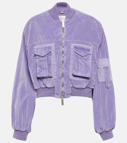 Blumarine Veste bomber en velours - Blumarine - Modalova