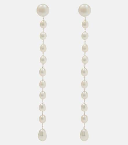 Boucles d'oreilles Passante Medium en argent sterling à perles - Sophie Buhai - Modalova