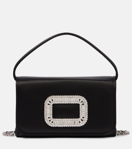 Sac Pilgrim Micro en satin à ornements - Roger Vivier - Modalova