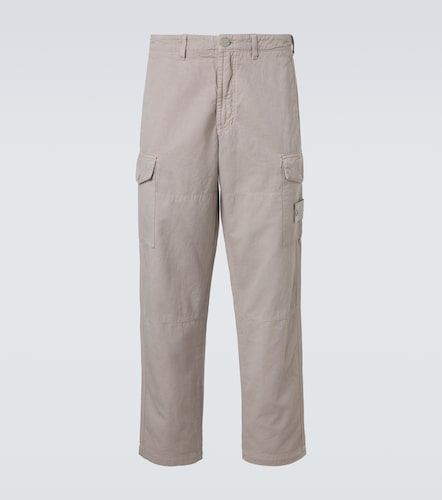Pantalon cargo en coton et lin - Stone Island - Modalova