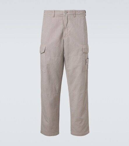Pantalon cargo en coton et lin - Stone Island - Modalova
