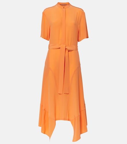 Robe midi Iconic en crêpe de Chine de soie - Stella McCartney - Modalova