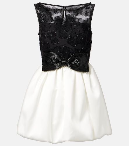 Robe de cocktail en tulle à ornements - Self-Portrait - Modalova