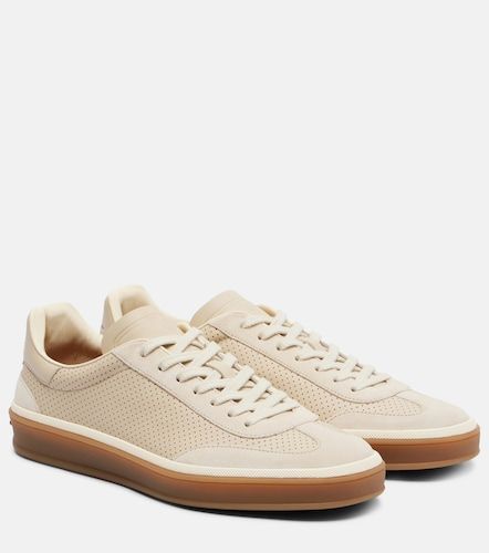 Baskets Tennis en cuir et daim - Loro Piana - Modalova