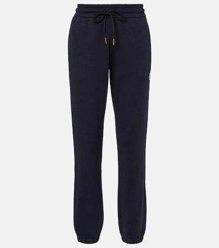 Pantalon de survêtement en coton mélangé - Moncler - Modalova