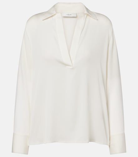 Vince Blouse en soie mélangée - Vince - Modalova