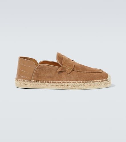 Espadrilles Paquepapa No Back en daim - Christian Louboutin - Modalova