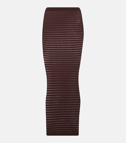 Alaïa Jupe longue à rayures - Alaia - Modalova