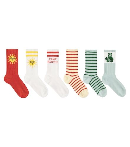 Set de 6 paires de chaussettes en coton - Mini Rodini - Modalova