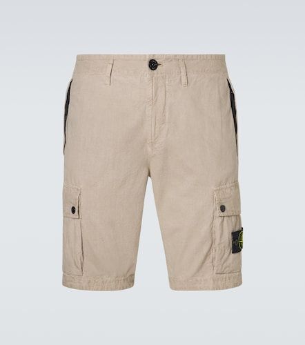 Short Compass en toile de coton - Stone Island - Modalova