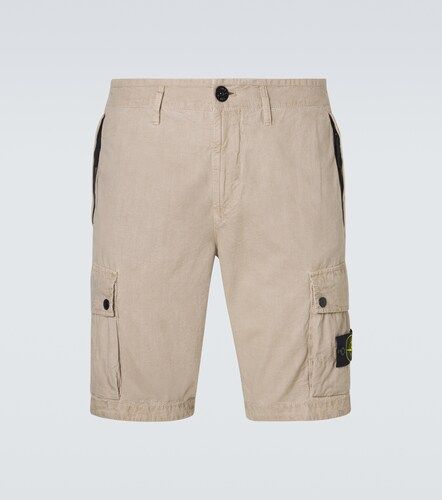 Short Compass en toile de coton - Stone Island - Modalova