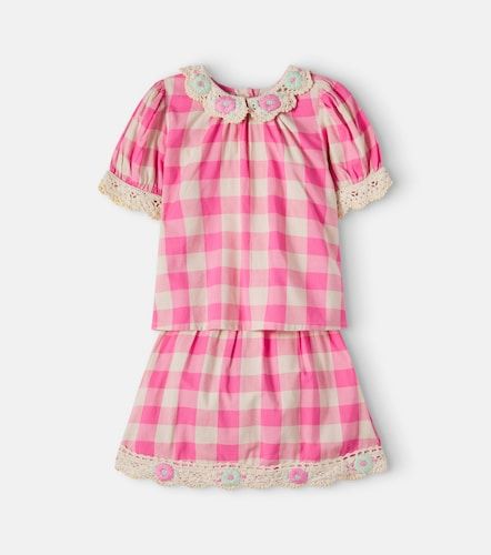 Ensemble top et jupe Anais en coton mélangé - Bebe Organic - Modalova