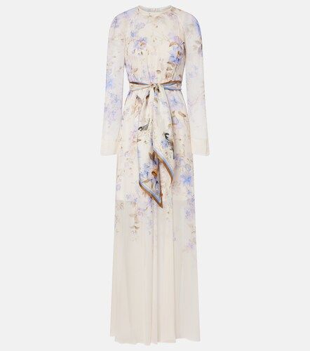 Robe longue Luna à fleurs - Zimmermann - Modalova