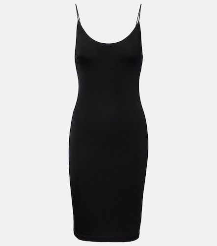 Robe midi Cassandre en jersey - Saint Laurent - Modalova