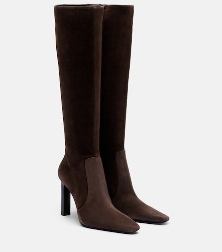 Bottes Francoise en daim - Saint Laurent - Modalova