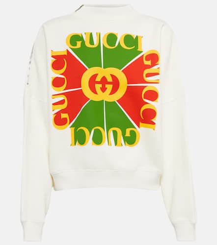 Gucci Sweat-shirt en coton à logo - Gucci - Modalova