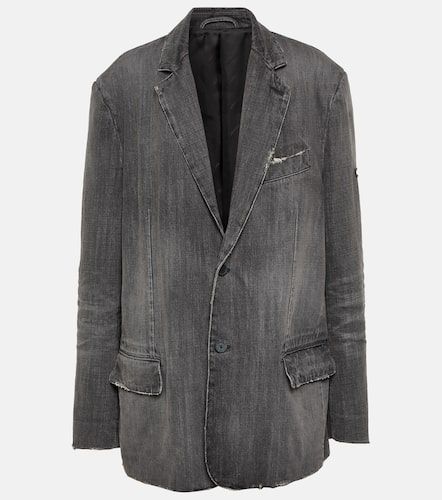 Balenciaga Blazer oversize en jean - Balenciaga - Modalova