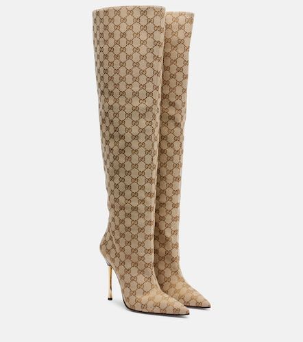 Cuissardes Bombshell en toile GG - Gucci - Modalova