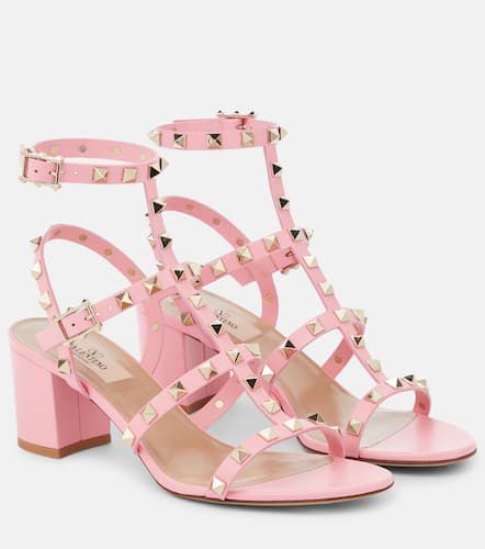 Sandales Rockstud 60 en cuir - Valentino Garavani - Modalova