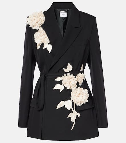 Erdem Veste en laine à fleurs - Erdem - Modalova