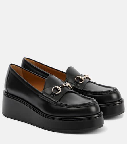 Gucci Mocassins Horsebit en cuir - Gucci - Modalova