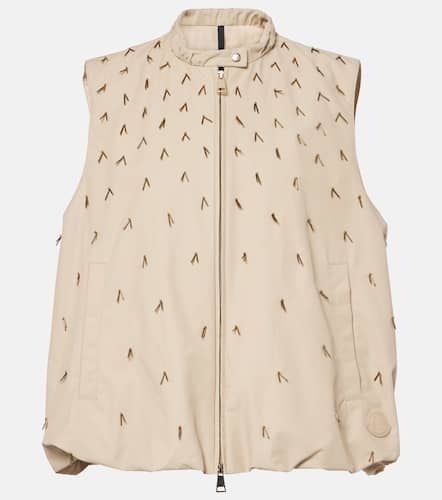 Gilet Gruilly en coton mlang - Moncler - Modalova