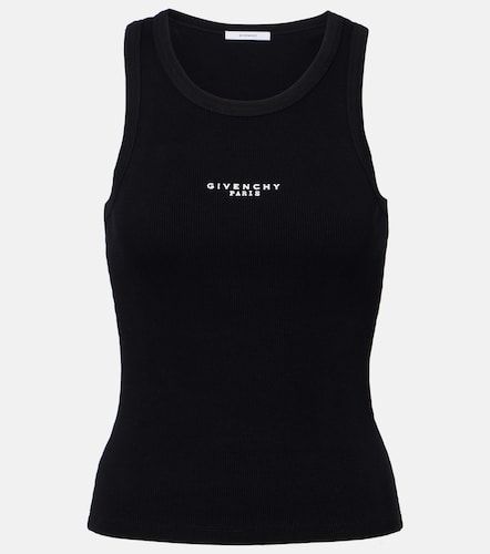 Givenchy Top Paris en coton à logo - Givenchy - Modalova