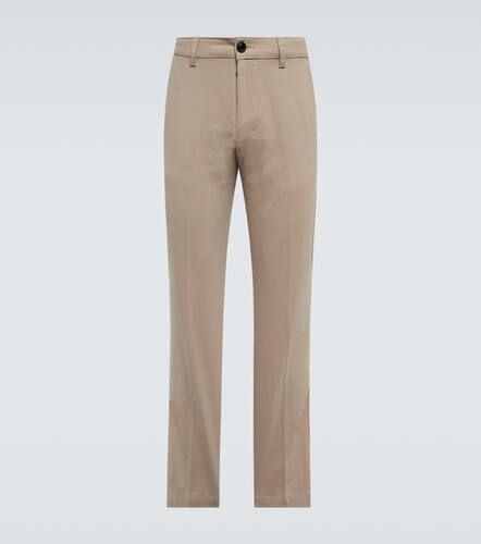 Pantalon chino droit en coton - Ami Paris - Modalova