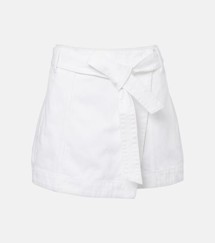 Jupe-short Agee en coton mélangé - Veronica Beard - Modalova