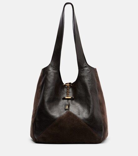 Chloé Cabas Chloé Balloon Medium en cuir et daim - Chloe - Modalova