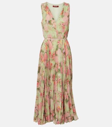 Max Mara Robe midi à fleurs - Max Mara - Modalova