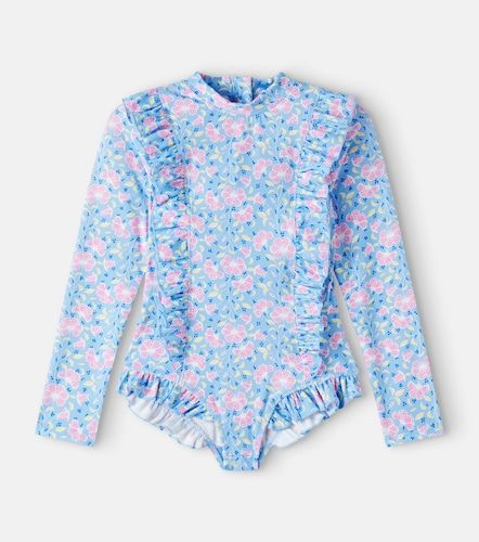 Maillot de bain Aurelie à volants à fleurs - Louise Misha - Modalova