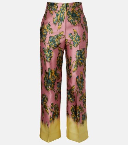 Alémais Pantalon droit Faye à fleurs - Alemais - Modalova