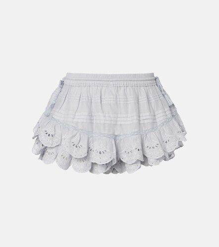 Short Puria en coton à broderies anglaises - Marant Etoile - Modalova