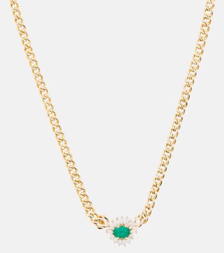 Collier en or 18 ct, émeraudes et diamants - Shay Jewelry - Modalova