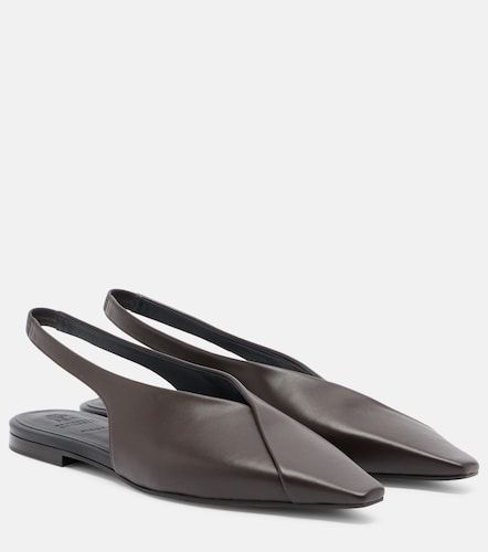 Ballerines slingback en cuir - Brunello Cucinelli - Modalova