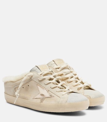 Baskets Super-Star en daim - Golden Goose - Modalova