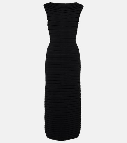 Alaïa Robe midi à rayures - Alaia - Modalova