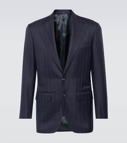 Veste de costume en laine - Thom Sweeney - Modalova